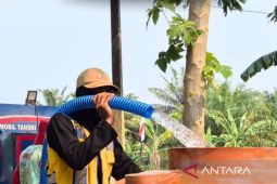 Pemerintah pasok 98 ribu liter air bersih di Samarinda