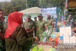 Kodim 0414/Belitung gelar GPM dan Pasar Tani sambut HUT ke-81 TNI