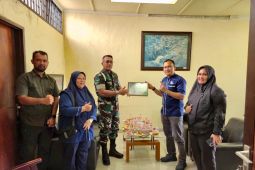 Unit Riset Sungei Putih terima kunjungan Subdenpom I/1-3 Lubuk Pakam sinergi kelembagaan