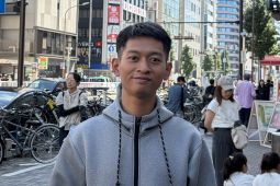 Tempuh enam jam dari Tokyo demi dukung atlet Indonesia
