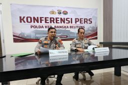 Polda Babel amankan FR korlap penyelundupan 8 ton pasir timah ilegal