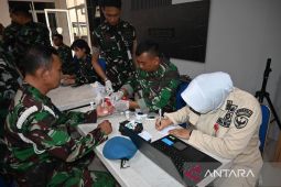 Personel Lanud H. AS Hanandjoeddin jalani CKG