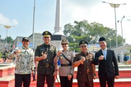 Wabup Adlin dampingi Pangdam I/BB pada upacara peringatan palagan utama Medan Area