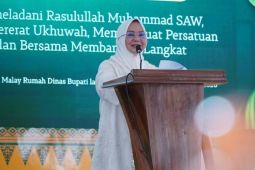 Plt. Bupati Tiorita ajak teladani Rasulullah SAW, perkuat persatuan Langkat