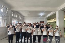 Lapas Kelas I Medan beri penyuluhan ISPA dan sosialisasi BPJS kepada WBP