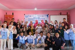 Mahasiswa KKN UNG dampingi warga memproduksi pangan dari hasil laut