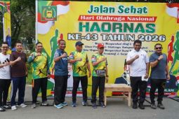 Haornas ke - 43 Plt. Bupati Langkat ajak masyarakat budayakan olahraga