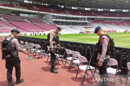 Brimob sterilisasi GBK jelang laga FIFA ASEAN Cup 2026