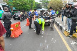 Kecelakaan maut di Bundaran Cibiru Bandung, Pengendara motor tewas