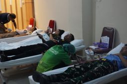 Karantina Papua Tengah kumpulkan 34 kantong darah dalam aksi donor di Timika