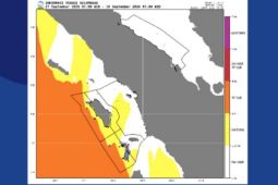 BMKG ingatkan waspadai gelombang laut 2,5 hingga 4 meter di perairan Sumatera Utara