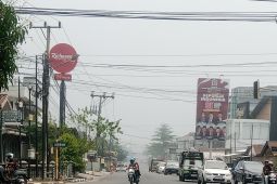 BMKG: Kabut asap di Belitung kiriman dari Kalimantan Tengah