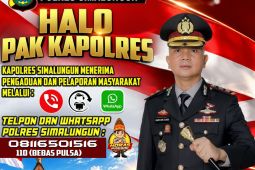 Kapolres Simalungun buka layanan aduan masyarakat via WA