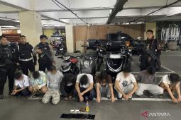 Sembilan pemuda pengguna tembakau sintetis diamankan di Jaktim