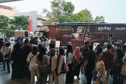 Pop-Up Bus Event Harry Potter hadr di Semarang