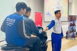 Astra Motor Kalbar edukasi pelajar SMAN 14 Pontianak soal keselamatan berkendara