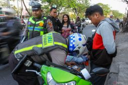 Penerapan kembali tilang manual di Surabaya