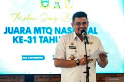Gubernur Bobby puji kafilah Sumut tembus lima besar MTQ nasional