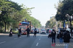 Ratusan sopir truk GSJT unjuk rasa sampaikan sejumlah tuntutan