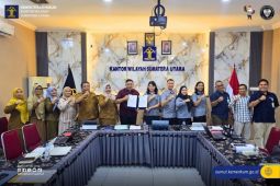 Kemenkum Sumut fasilitasi harmonisasi tiga Ranperbup Serdang Bedagai