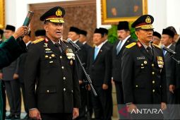 Prabowo lantik Jenderal Pol. Suyudi Ario Seto sebagai Kapolri