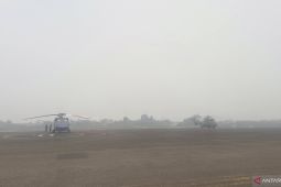 Sejumlah penerbangan di Jambi kembali tertunda akibat kabut asap