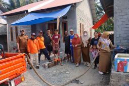 BPBD Gorontalo Utara distribusi air bersih ke wilayah pesisir barat