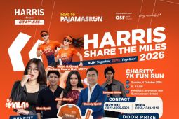 7 kilometer sejuta kebaikan, Harris Bekasi ajak masyarakat berlari di Share The Miles 2026