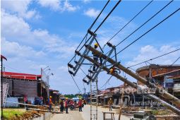 PLN pulihkan aliran listrik secara bertahap di Aceh Selatan
