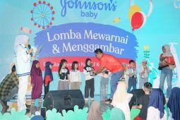 Serunya lomba mewarnai Alfamart dan Johnson's Baby, diikuti 1.200 anak di Medan
