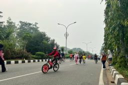 Car Free Day Pontianak kembali dibuka pascakabut asap