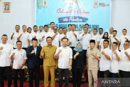 Pengurus KONI Madina dilantik, Saipullah minta fokus cabor unggulan