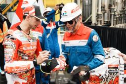 Pertamina Enduro VR46 tampil di Mandlika dengan corak Garuda