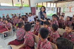 KemenHAM Sumut edukasi siswa SDN Deli Serdang cegah perundungan