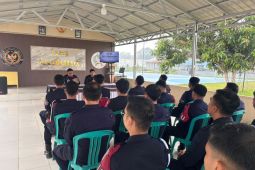 Lapas Dharmasraya rapat internal perkuat pengamanan