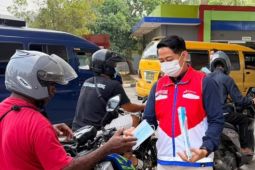 Pertamina Patra Niaga-Hiswana Migas salurkan 1.000 masker peduli dampak kabut asap di Sorong
