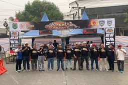 Bupati HSU buka Open Drag Bike Bangkit HUT ke-81 TNI