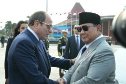 Prabowo antar kepulangan el-Sisi tunjukkan persahabatan RI-Mesir