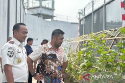 Lapas Kelas I Medan terima tim uji petik pedoman ketahanan pangan