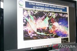 BMKG: Babel diselimuti kabut asap dari karhutla Kalimantan
