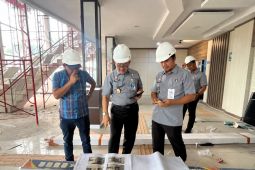 Kakanwil Kemenkum Babel tinjau progres renovasi gedung kantor