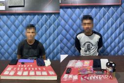 Polres Aceh Barat tangkap dua residivis pengedar narkotika sabu