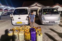Polres Aceh Selatan sita 640 liter solar subsidi