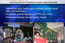 AGENDA  IV: PENINGKATAN PEMBANGUNAN KEAGAMAAN 
