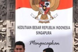 Hiburan Artis Kemerdekaan di KBRI Singapura Meriah