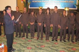 Pelantikan PWI Sulut