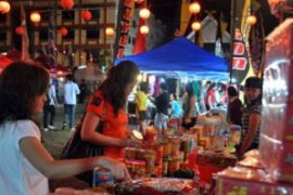 Bazar Imlek di Tanjungpinang 