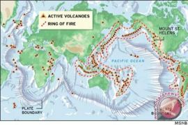RI sits on Pacific "ring of fire" : official