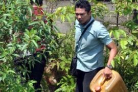 Jerigen Penimbun Solar di Tanuungpinang