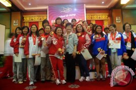 Pebridge putri Indonesia sementara memimpin 